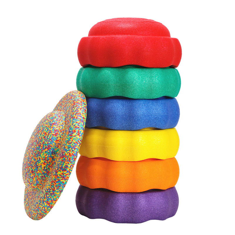 Children's Rainbow Crossing Stone EPP Sensory Integration Trainer 227