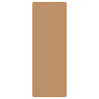 Widened and thickened natural rubber gymnastics mat with printed body position lines 016