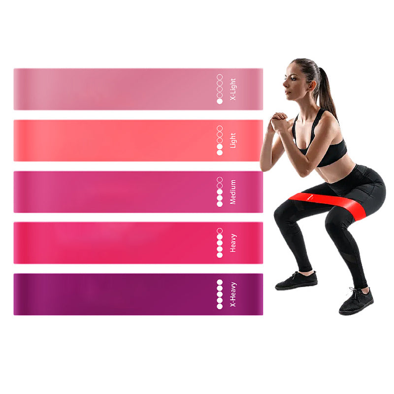 Elastic Circle Fitness Yoga Rally Belt Deep Squat Peach Hip Auxiliary Training Belt Rally Circle 408