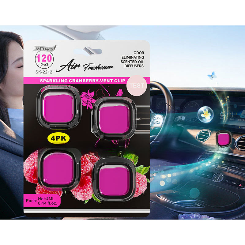 Vehicle mounted air freshener Vehicle mounted breathable film perfume to remove odor 353