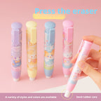 Cartoon Series Push-to-Eraser - Cute Stationery for Elementary School Students 027