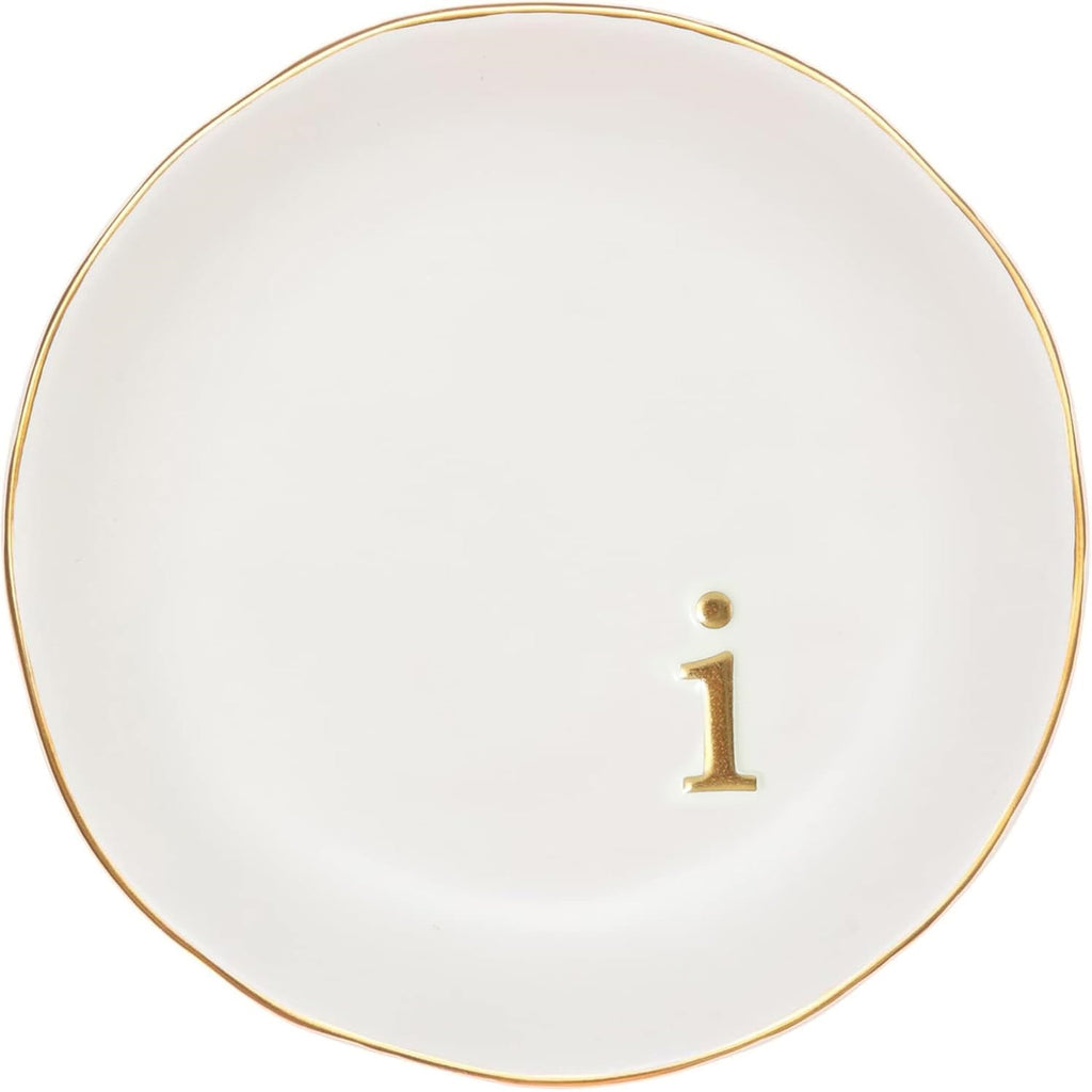 Ladies' engagement and wedding gift ceramic ring plate 260