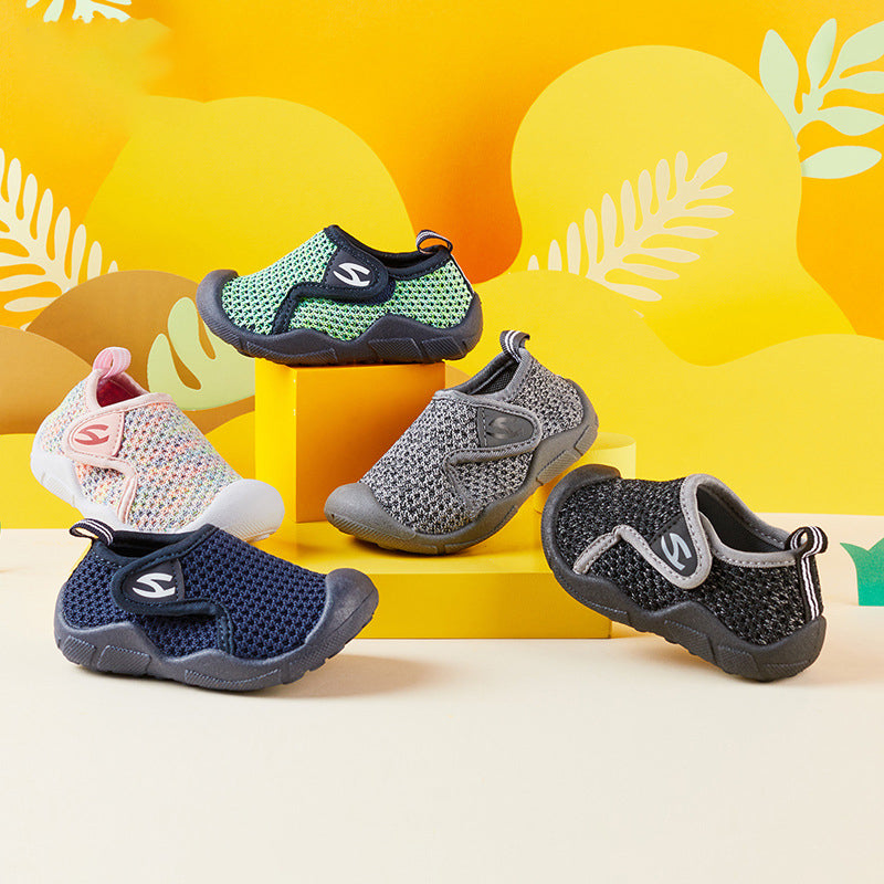 Spring new baby shoes for boys and girls breathable 043