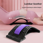 Lumbar Soothing Device, Lumbar Stretching Device, Spinal Correction, Back Massage 249