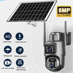 8MP Ultra Clear Solar Camera 4G Home Use 163