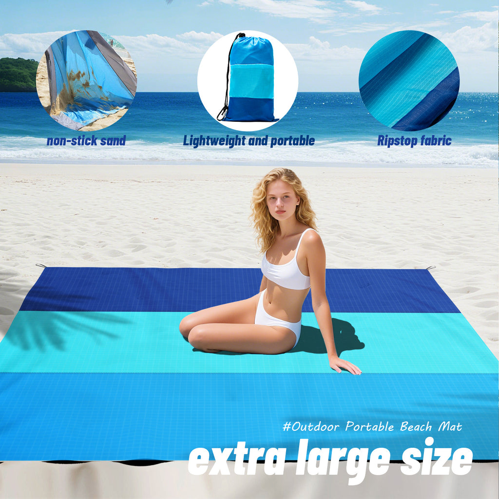 Outdoor lightweight beach picnic mat beach mat 128
