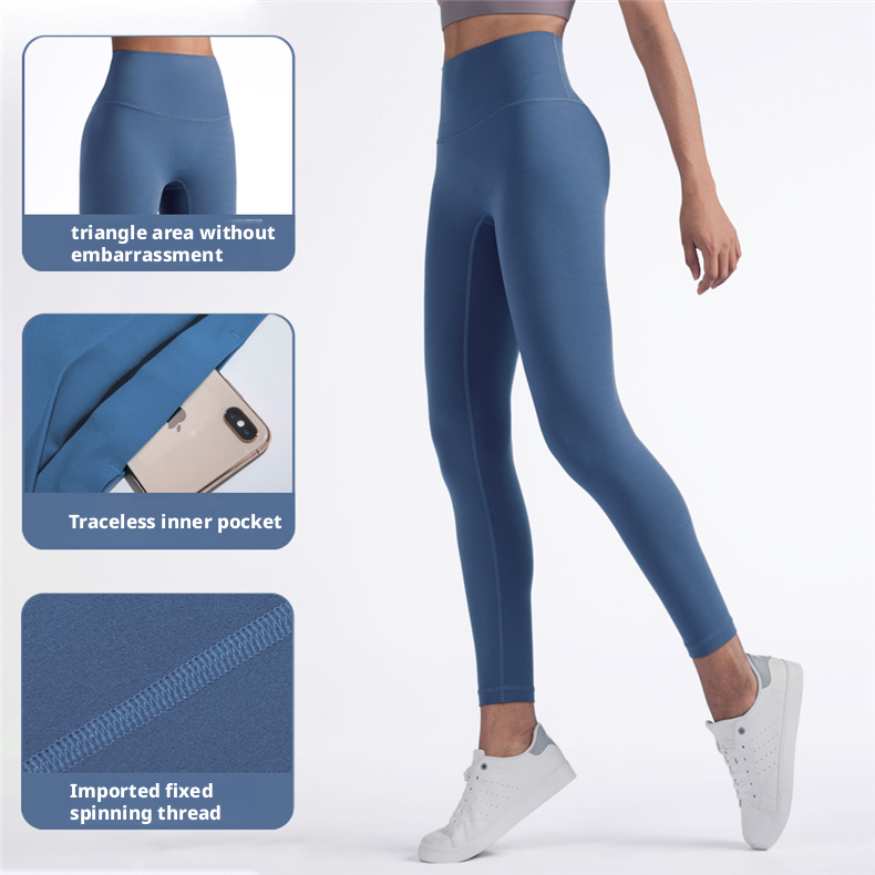 Yoga pants, sporty fitness pants, tight-fitting peach-shaped butt-lifting high-waisted yoga pants 1237CK