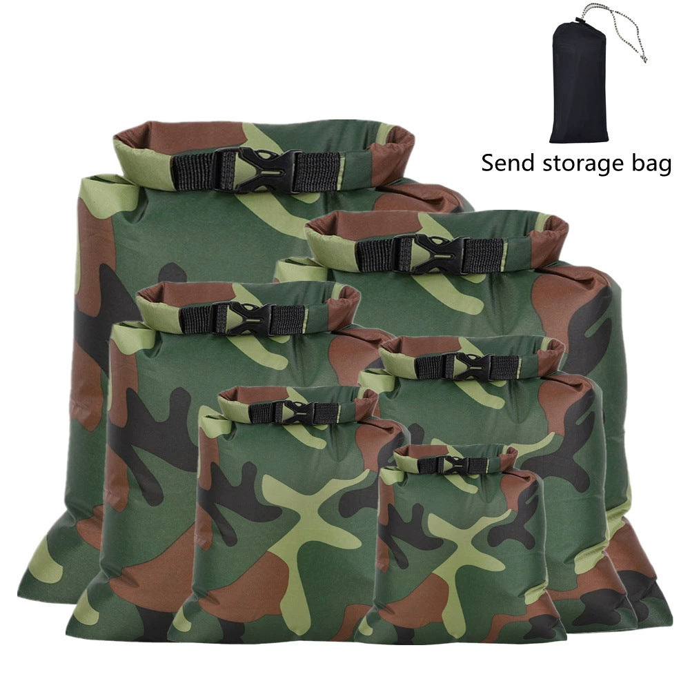 Outdoor Multifunctional Lightweight Waterproof Waterproof Bag Set (6 pieces), Rafting Bag Set (5 pieces), Drying Bag 508