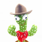 Dancing cactus, sand sculpture, electric plush toy that can twist, learn to speak, sing, and emit light 190