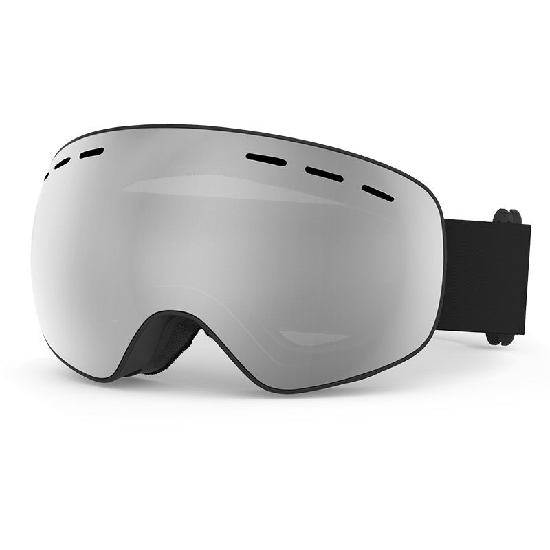 Spherical ski goggles, men's and women's, double-layer anti-fog ski goggles, outdoor cylindrical ski goggles 523