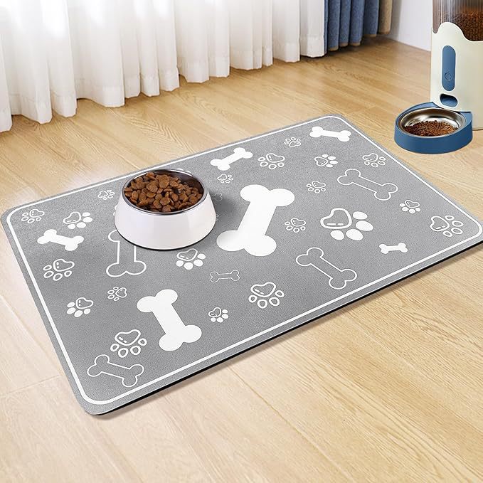 Diatom mud pet feeding splash proof pad for cats and dogs, universal 303