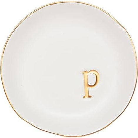 Ladies' engagement and wedding gift ceramic ring plate 260