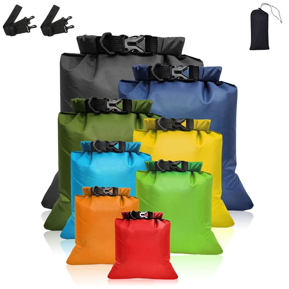 Outdoor Multifunctional Lightweight Waterproof Waterproof Bag Set (6 pieces), Rafting Bag Set (5 pieces), Drying Bag 508
