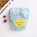 Baby gauze diaper waterproof and washable 076