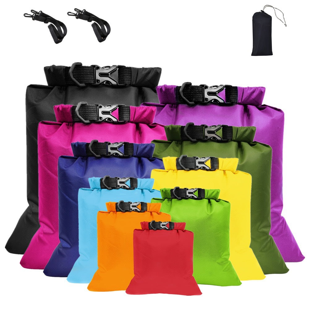 Outdoor Multifunctional Lightweight Waterproof Waterproof Bag Set (6 pieces), Rafting Bag Set (5 pieces), Drying Bag 508