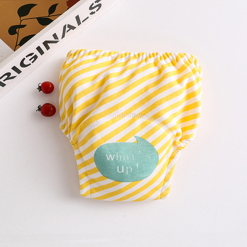 Baby gauze diaper waterproof and washable 076