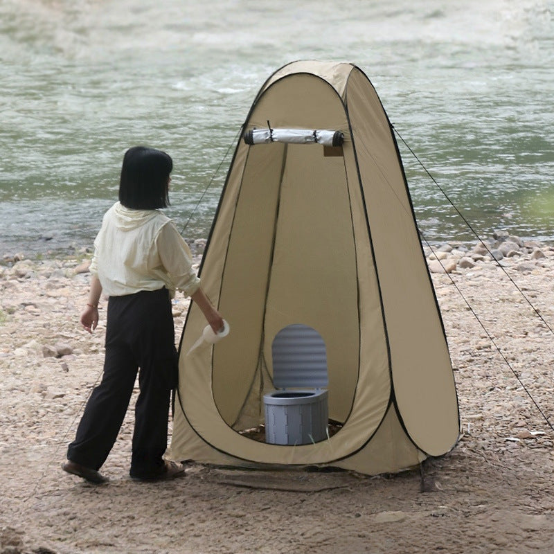 Outdoor shower tent, portable camping toilet, changing room shower 513