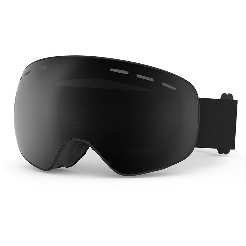 Spherical ski goggles, men's and women's, double-layer anti-fog ski goggles, outdoor cylindrical ski goggles 523