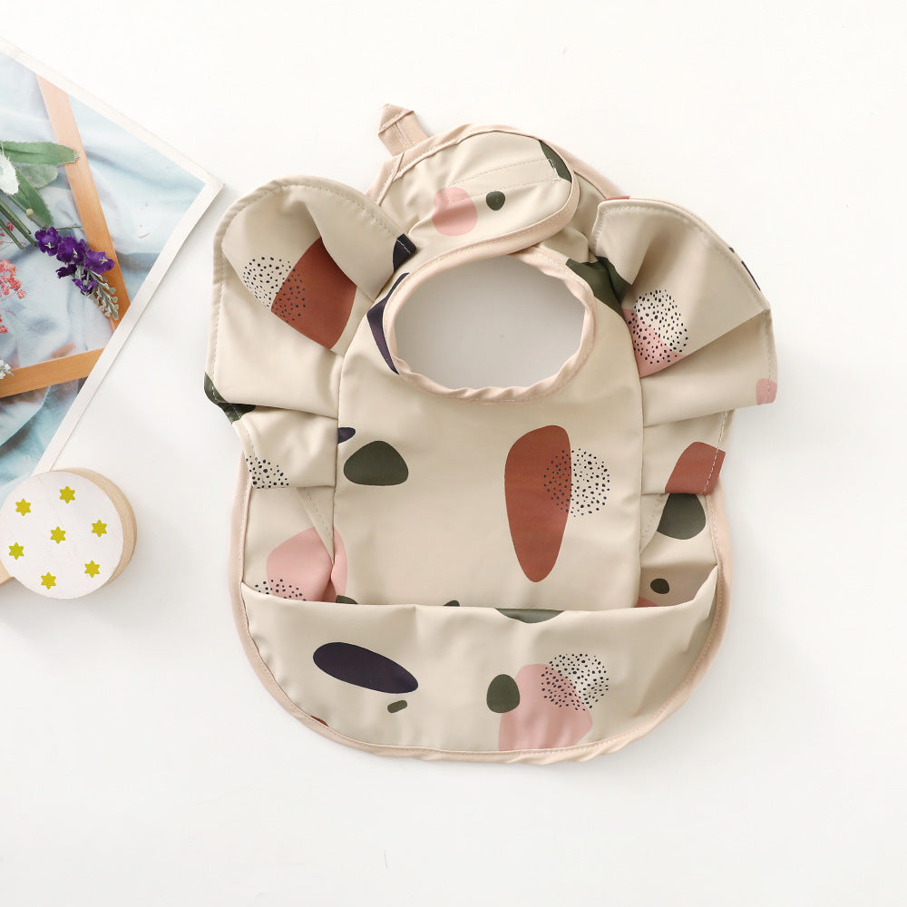 100 children's overalls with reverse dressing PU bibs 193