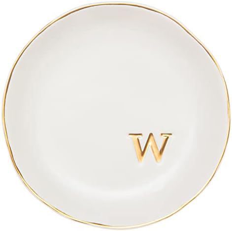 Ladies' engagement and wedding gift ceramic ring plate 260