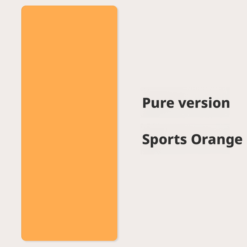 Thickened and widened double-sided non-slip natural rubber PU yoga mat for men and women 017