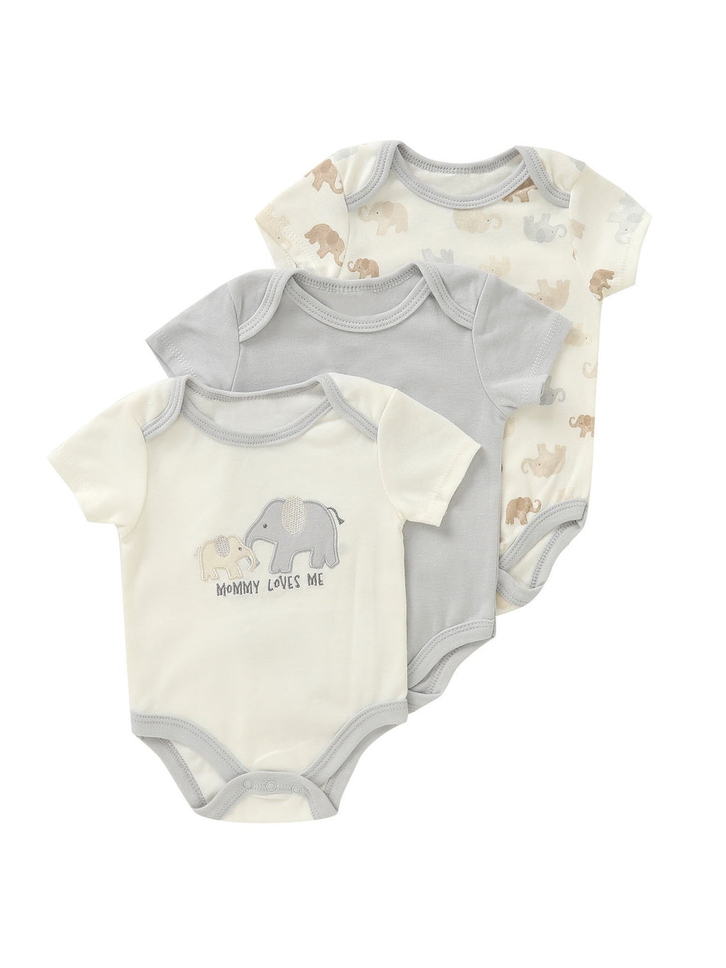 Cotton baby clothes three piece set fart clothes short sleeves summer 091