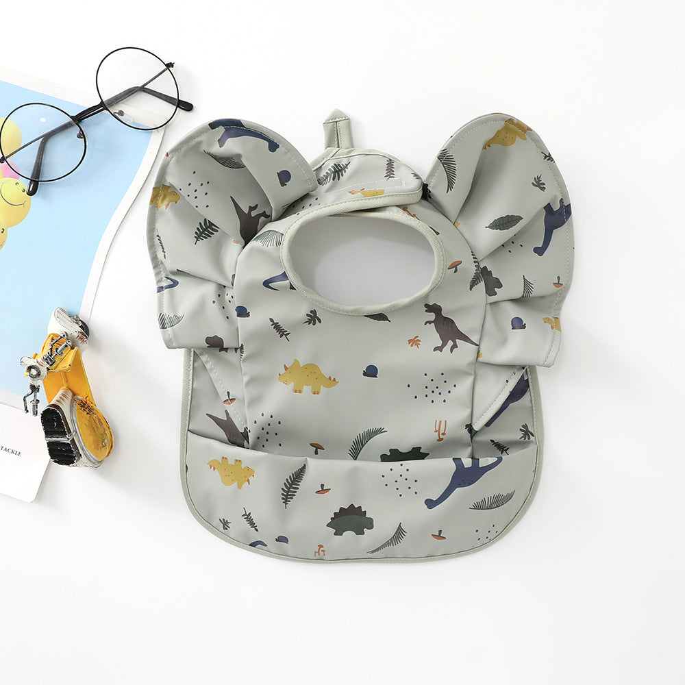 100 children's overalls with reverse dressing PU bibs 193