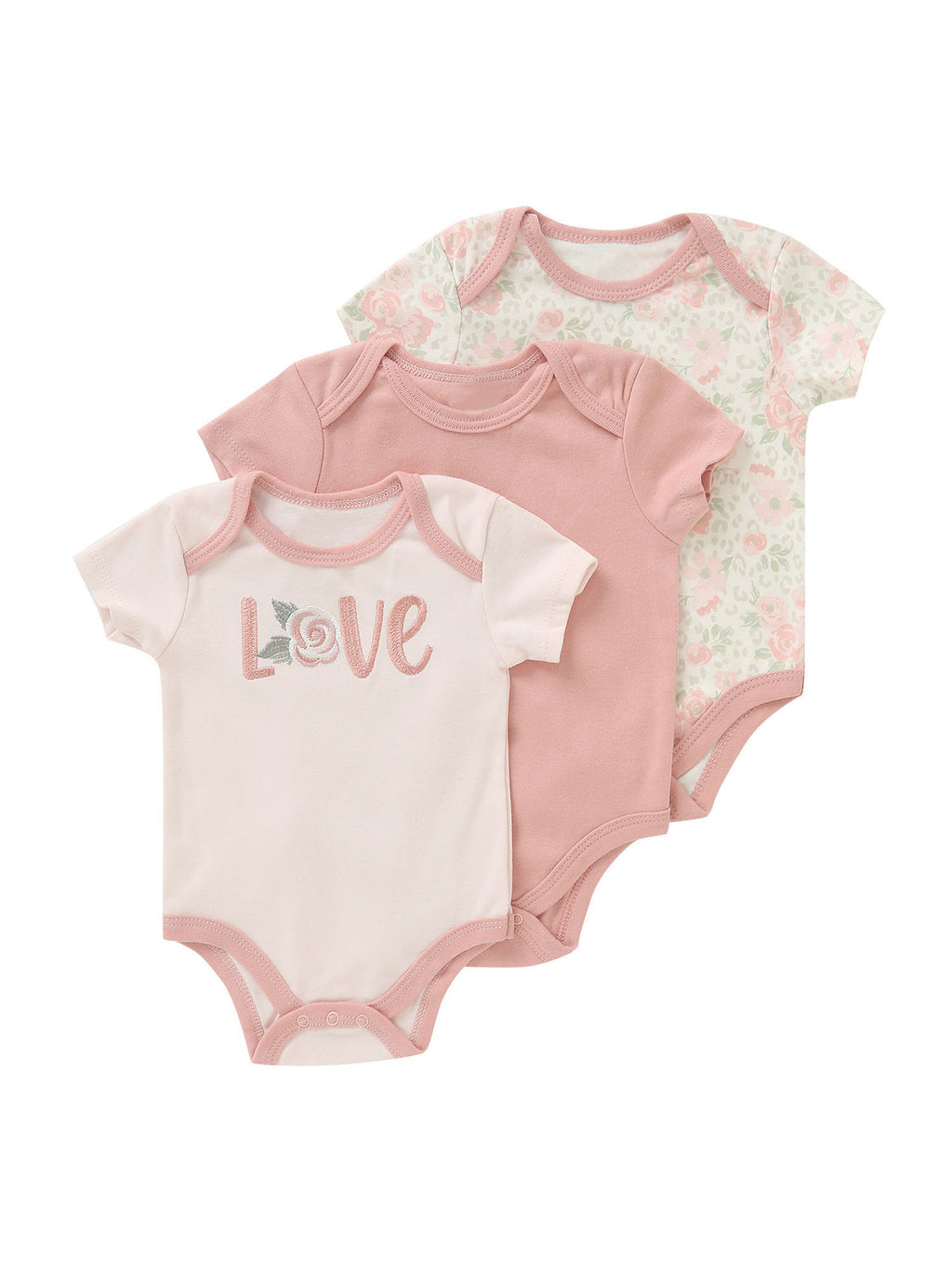 Cotton baby clothes three piece set fart clothes short sleeves summer 091