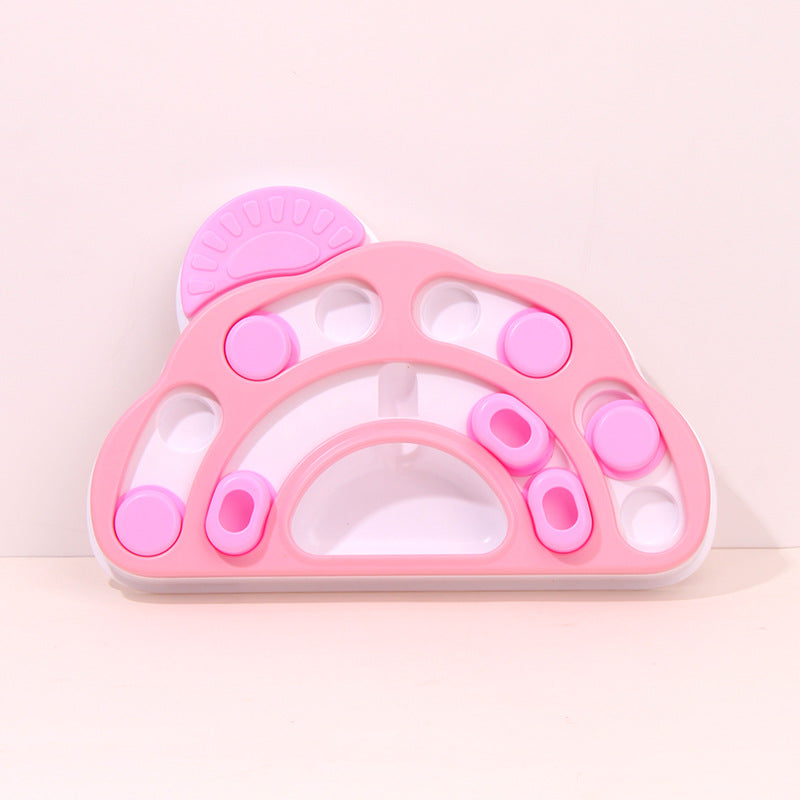 Dog puzzle toy feeder anti choking training bowl slow food bowl 340