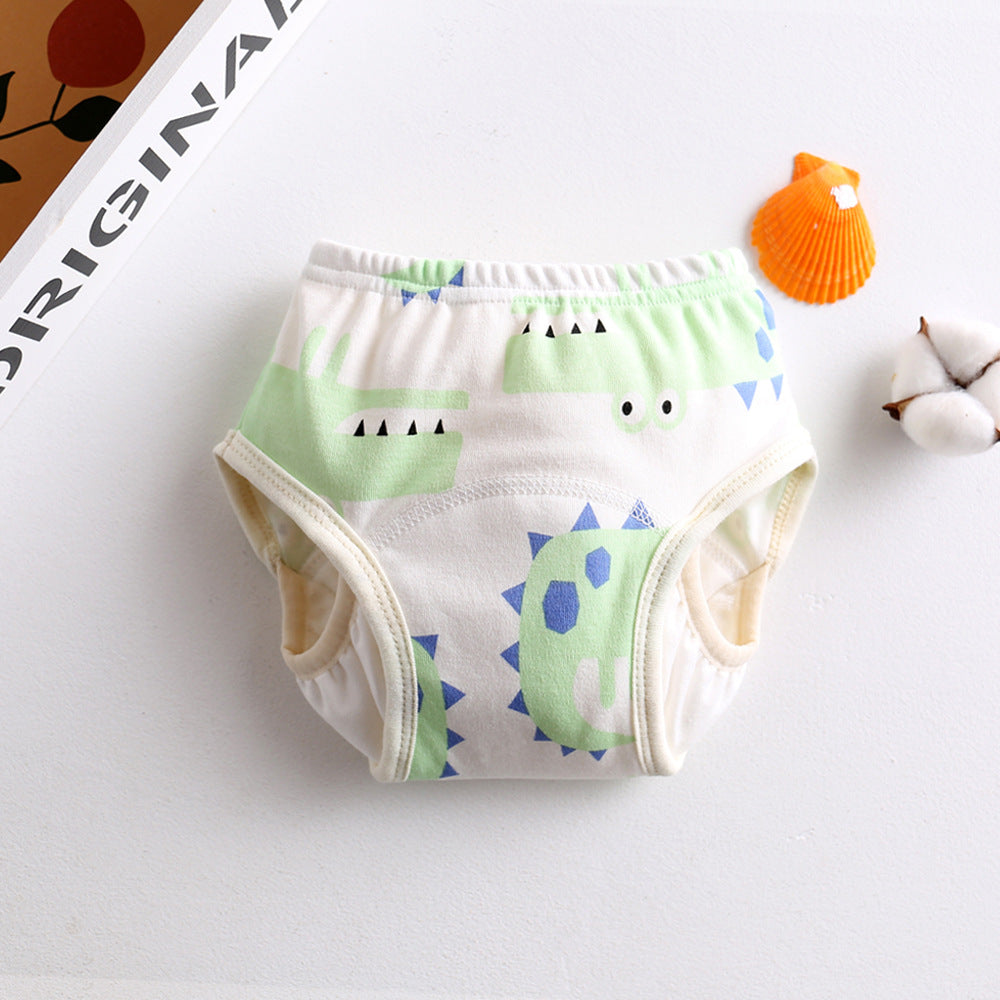 Baby gauze diaper waterproof and washable 076