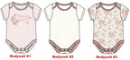 Cotton baby clothes three piece set fart clothes short sleeves summer 091