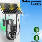 8MP Ultra Clear Solar Camera 4G Home Use 163