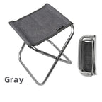 Outdoor folding chair 7075 aluminum alloy fishing chair barbecue stool 011
