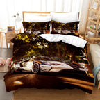 3D Sports Car Cross-Border Home Textiles Three-Piece Bedding Set Four-Piece Bedding Set 242