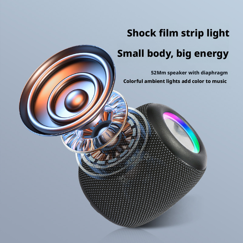 Ultra long endurance outdoor portable small subwoofer Bluetooth speaker 180