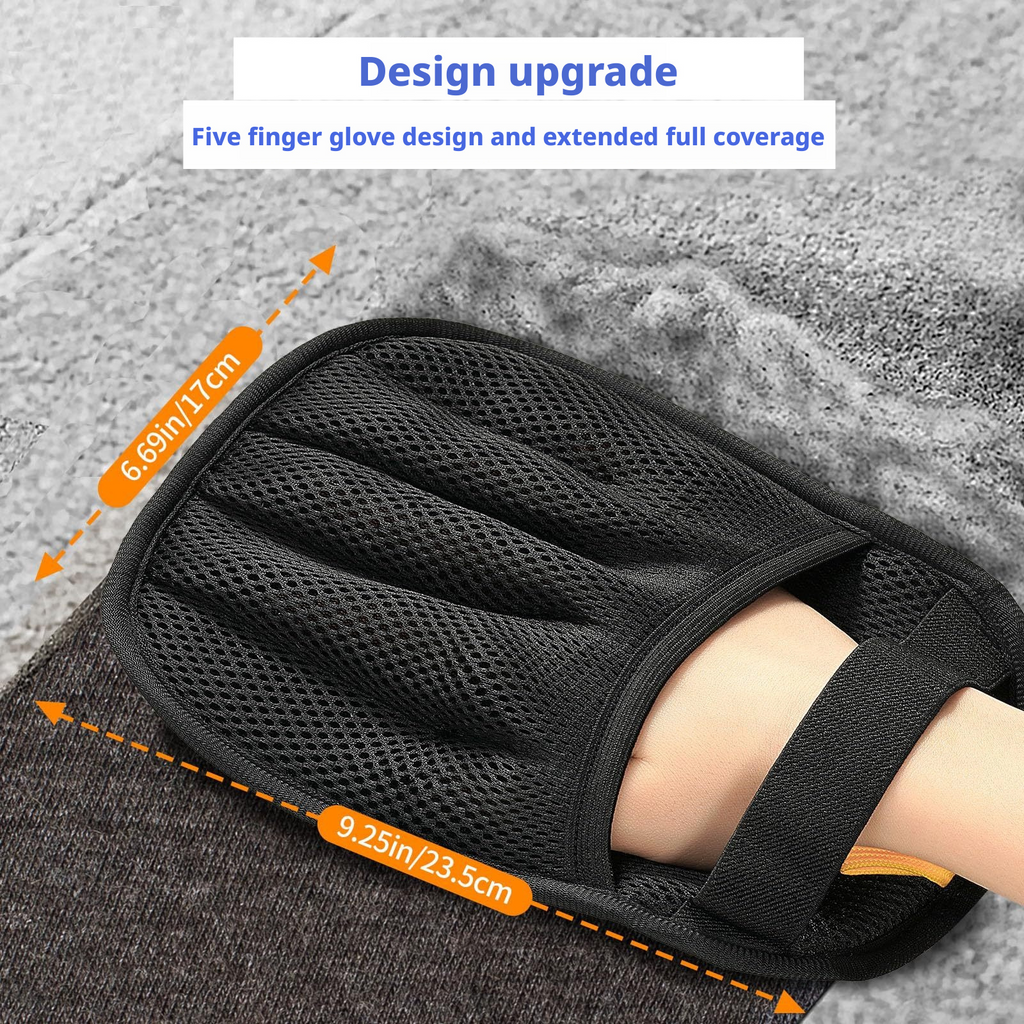 Pet hair cleaner, electrostatic hair removal gloves, dog hair cleaning scraper 324