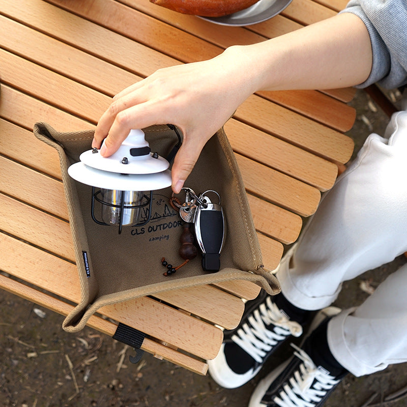 Outdoor camping storage tray, home travel storage box 008