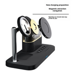 Magnetic wireless charger suitable for Apple phones, headphones, and watches 135