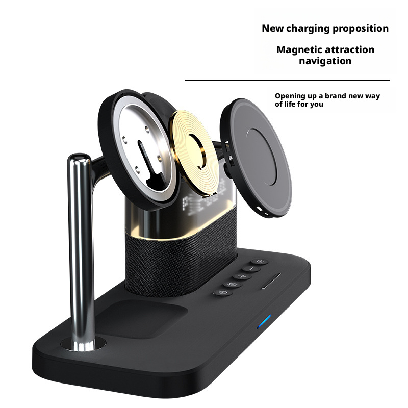 Magnetic wireless charger suitable for Apple phones, headphones, and watches 135