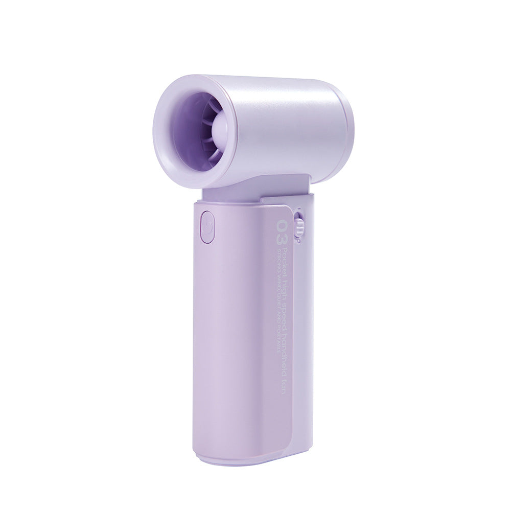 Super High-speed Pocket Fan Cross-border High-speed Small Fan Handheld Portable Charging Fan 001