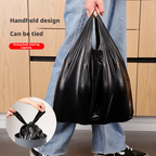 Household garbage bags economical pack thickened portable suitable for office use 022