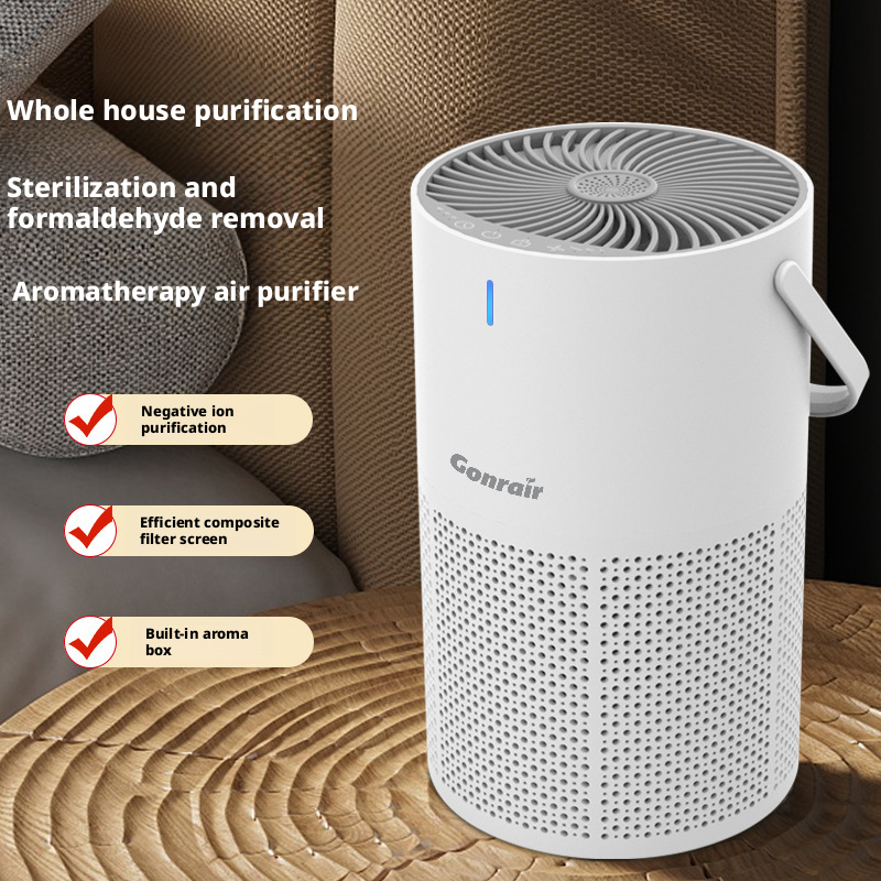 Home desktop air purifier touch based odor and smoke removal 325