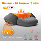 Neck pillow for protection, spine massage, spine heating and compress 248