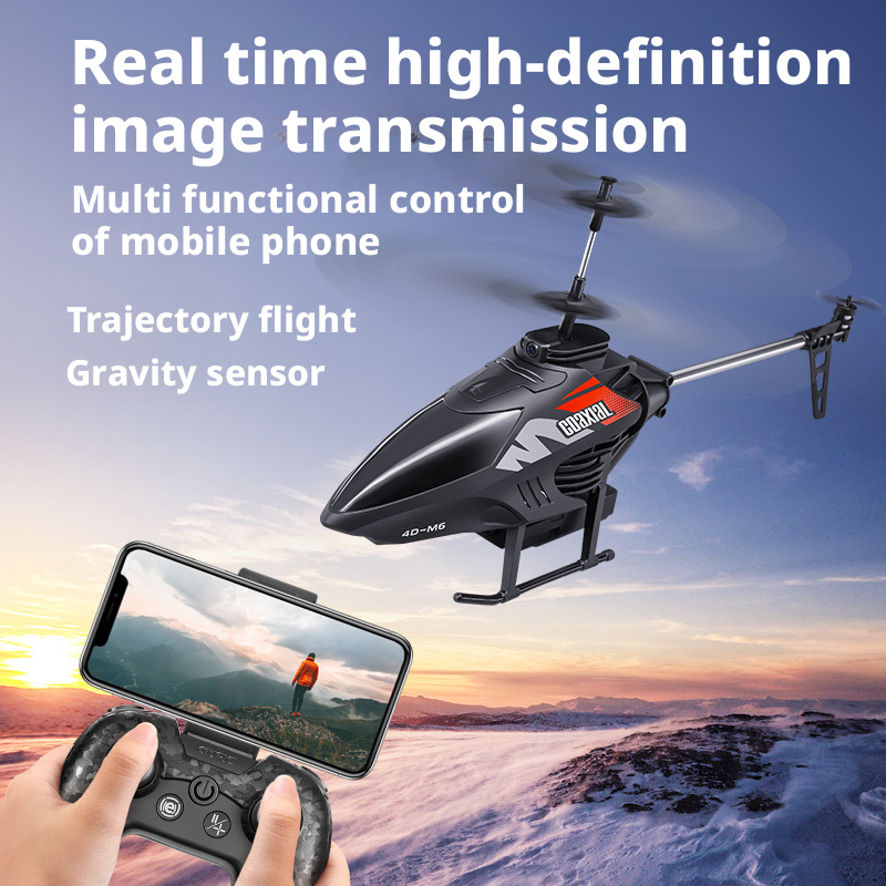 M6 aerial photography 4K obstacle avoidance remote control airplane children's charging toy 217