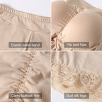 Cushioned and perky peach hip shaping and abdominal compression pants 055