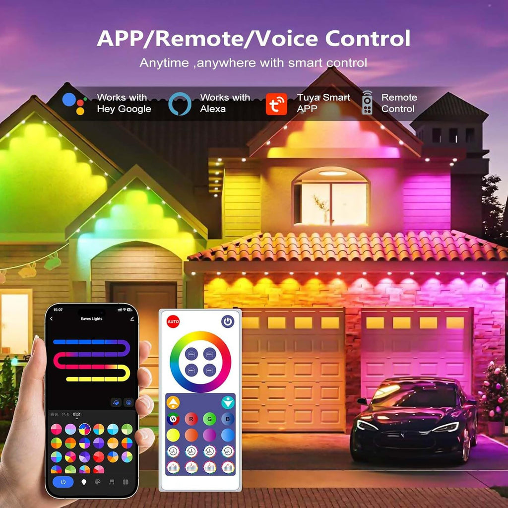 Outdoor eaves light LED intelligent waterproof eaves light 130