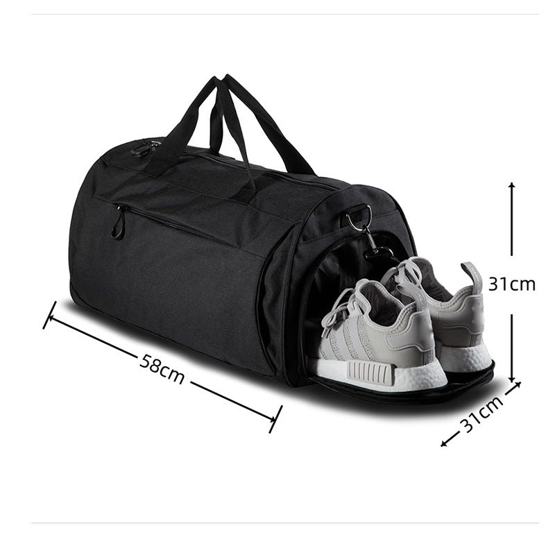 New Fashionable Large Capacity Waterproof Lightweight Foldable Travel Bag with Shoe Compartment 414