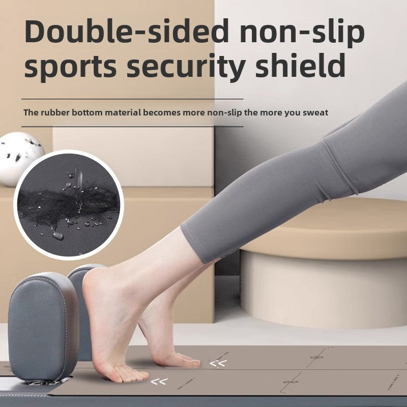 Pilates core bed anti-slip mat PU natural rubber large equipment yoga studio special 015