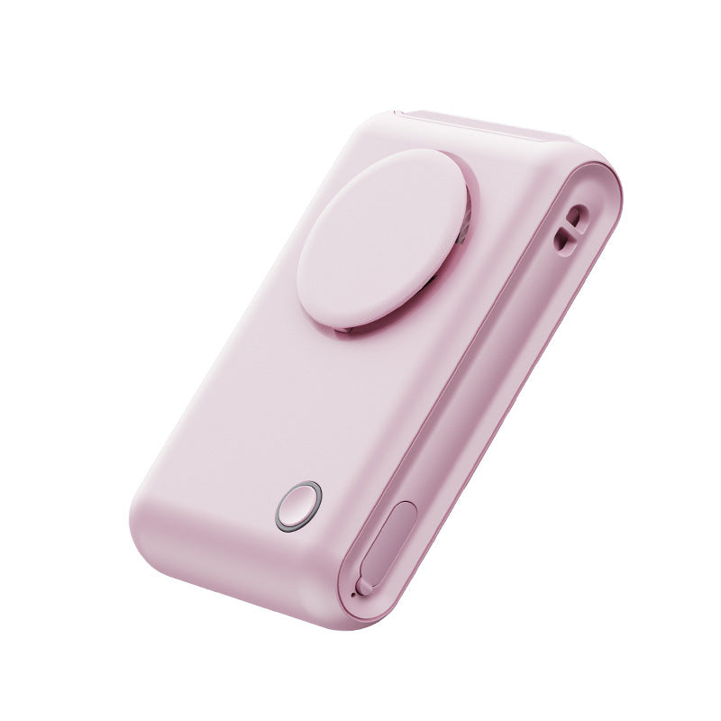 Waist Fan Clip Umbrella Desktop Neck Fan Clip Backpack Handheld Fan 002