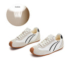 Breathable new leather low saturation German training women's shoes 045